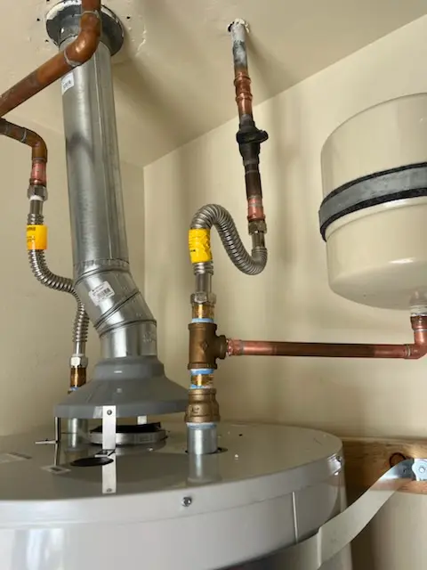 Water heater installation and plumbing repair in Oakdale